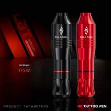 SUANGL 纹身套装，一套完整的 5 根消毒纹身针，适合新手和经验丰富的纹身艺术家！ - 彩色 - 查看 6