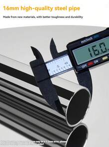 Portable Wardrobe Closet Organizer, Multi-Tier Clothes Storage Rack With Metal Frame And Plastic Shelves, Easy Assemble Movable Bedroom Armoire, Suitable For Living Room, Bedroom, Study, Office, Holiday Gift, Children Gift