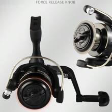 Vara de Pesca Marinha Telescópica de 1,8 m a 3,6 m, com Carretilha Opcional, Empunhadura de Cortiça Cinza, Multifuncional para Carpas, Portátil para Viagens, Equipamento de Pesca