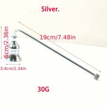 1 قطعة أداة إطفاء الشموع ، أداة إطفاء الشموع العطرية المتعددة الألوان من المعدن ، بالجملة أدوات إطفاء الشموع ، هدية عيد الحب ، هدية عيد الميلاد ، هدية عيد الميلاد