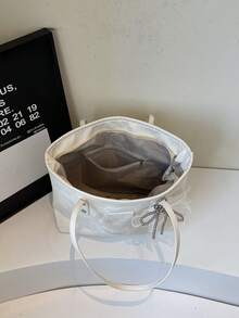 Fashion New One Shoulder Tote Bag, Casual Large Capacity Women Handbag