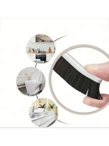 1/2/3 Pcs Long Handle Crevice Cleaning Brush: Designed For Hard-To-Reach Spaces Like Window Tracks, Sliding Door Grooves, Sink Edges, Faucet Bases, And Tight Corners, Stiff Bristles Effectively Remove Dust, Dirt, Grime, And Debris, Slim Profile Easily Slides Into Narrow Gaps, Comfortable Grip For Effortless Cleaning, Construction For Long-Lasting Use, Essential Tool For Kitchen, Bathroom, And Household Cleaning.Bathroom Decor Summer Back To School