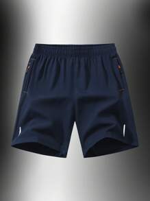 Pantaloni scurți sport subțiri dintr-o bucată, cu uscare rapidă, pentru bărbați, vara 2025, noi, în aer liber, pentru drumeții și alpinism, pantaloni scurți de alergare cu cinci puncte