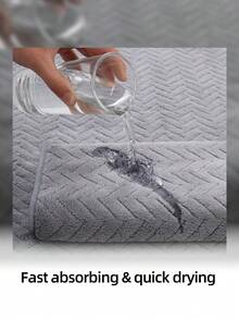 1 件黑色小麦珊瑚绒浴巾，70x140 厘米/27.56x55.12 英寸，超柔软珊瑚绒，吸水率高，快干，不脱落，男女通用，适用于浴室、淋浴、头发、情侣、运动、家居、旅行、户外、情人节礼物