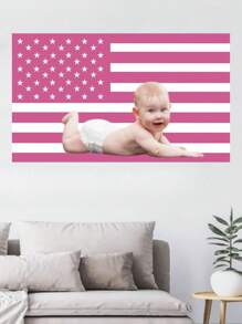 1pc Customizable Personalized Tapestry With Photos And Text, For Birthday, Wedding, Halloween, Christmas, Party, Father's/Mother's Day, Home Decor, Bedroom Aesthetics, Wall Art Lightweight Custom For Graduation, For Weddings, For Housewarming Tea Room, Bedroom, Living Room, Custom Tapestry, Custom Flags For Anniversaries, For Graduation, For Housewarming, For Weddings, For Birthdays Sofa, Bed, Car, Tea Room, Bedroom, Living Room Back To School