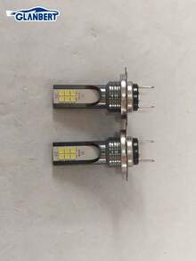 GLANBERT Brand New 2pcs LED Car Foglight H7 H11 Lights Fog Lamp Bulbs H1 H3 H4 High Low Beam Cars Lighting