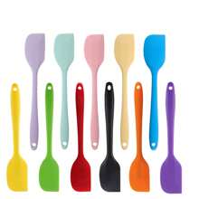 Multiple Colors Silicone Spatula, Silicone Jar Spatula, Non-Stick And Heat-Resistant Spatula For Mixing Cake Cream And Butter, Kitchen Utensils For Cooking And Baking