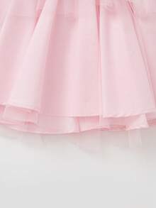 Balabala 儿童连衣裙 女童网纱连衣裙 2025年夏季速干 - 白紅色 - 查看 6