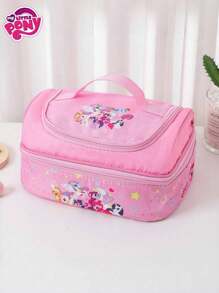 MY LITTLE PONY 1 Borsa frigo termica per il pranzo con stampa cartoni animati, adatta per studenti, ufficio, scuola, regalo di compleanno, decorazione, arredamento casa, regali di San Valentino, matrimoni estivi, forniture scolastiche, decorazione camera