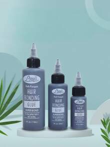 30米/60毫升/118毫升 L 头发粘合胶假发工具液体粘合剂假睫毛假发胶专业接发隐形粘合剂