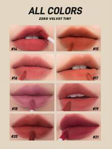 Rom&nd Romand ZERO VELVET TINT, apto para el uso diario - 18 #BORLA DE PÉTALO - Ver 6