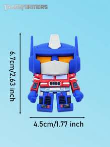 Hasbro 1PC Transformers Officially Licensed Optimus Prime Refrigerator Magnet Cute 3D Cartoon Figure DIY Decorative Fridge Whiteboard Cabinet Magnetic Practical Note Holder Offices Kitchens Houseware Unique Home & Christmas Accessory Valentine's Day New Year's Family Boyfriend Girlfriend Comic Fan Gift