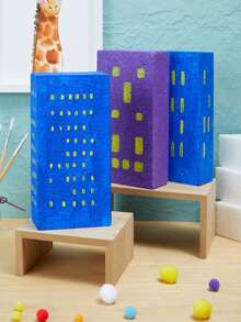 20块/10块/8块/1块/2块/4块/6块 5.51英寸 x 3.14英寸 x 1.77英寸 - 干湿花泥砖，绿色聚苯乙烯泡沫块，适用于插花、花艺设计、园艺、婚礼等。 - 白色泡沫 - 查看 6