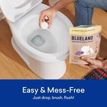 Blueland Wild Lavender Toilet Bowl Cleaning Tablets - 10ct - 1 - View 8