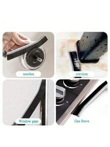 1/2/3 Pcs Long Handle Crevice Cleaning Brush: Designed For Hard-To-Reach Spaces Like Window Tracks, Sliding Door Grooves, Sink Edges, Faucet Bases, And Tight Corners, Stiff Bristles Effectively Remove Dust, Dirt, Grime, And Debris, Slim Profile Easily Slides Into Narrow Gaps, Comfortable Grip For Effortless Cleaning, Construction For Long-Lasting Use, Essential Tool For Kitchen, Bathroom, And Household Cleaning.Bathroom Decor Summer Back To School