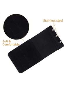 3pcs Bra Strap Extenders With Elastic, 2/3/4 Hooks, Adjustable And Comfortable Bra Extension