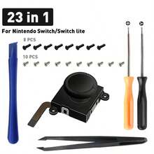 Bộ dụng cụ sửa chữa cần điều khiển analog 3D DATA FROG thay thế cho bộ điều khiển OLED Nintend O Switch LITE - bộ đồ - Xem 13