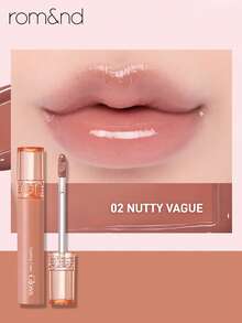 Rom&nd Romand Glasting Color Gloss For Everyday Use - 02 Nutty Vague - View 2