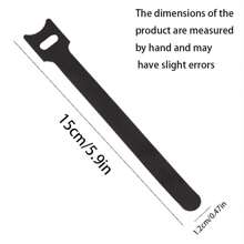 Magic Tape Tool, Storage Wire Organizing Strap Made Of Nylon, Data Cable Collection Strap With Self-Adhesive Backing., School Supplies,Back To School