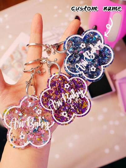 1PC Custom Name Backpack Tag Keychain, Personalized 3D Name Keychains, Custom Bag Tags, Bag Backpack Hangs, Unique Personalized Gifts, Party Favors, Stocking Stuffers, Lunch Box Tag