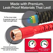 Pocket Hose Copper Head Expandable Garden Hose 100FT With New 360 Pocket Pivot - as pic - View 5