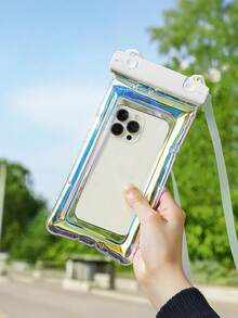 PVC Waterproof Phone Case, Casual Waterproof Phone Bag, Touch Screen Enabled, Suitable For Swimming, Rafting, Vacation, Beach, Sports Bag, Sealed Protective Case, Clear Plastic Dry Bag With Neck Strap For Cruise And Travel, Smartphone Sports Bag Sports Bag Holiday Travel Vacation Summer Swimming Bag Holiday, Friends, Parents, Couple, Funny Gift Purse Wallet For Outdoor Sport Holiday Pool Beach Bag Waterproof Bag - Multicolor - View 12