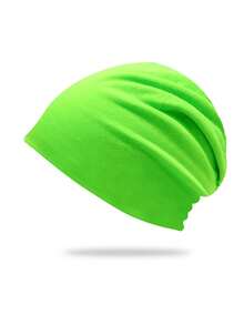 男士街头嘻哈风格无檐便帽，温暖针织宽松帽子，适合户外、徒步旅行、骑自行车、派对、旅行、圣诞节、感恩节和新年礼物 - 彩色 - 查看 10