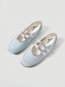MASKERT Women's Ballet Style Casual Shoes, Women's Multifunctional Fashionable Casual Sports Shoes, Flat Bottomed Rubber Soft Soled Casual Shoes, Daily Matching Casual Shoes