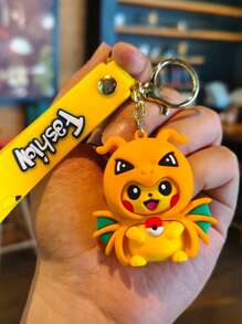 pokemon Pokemon, Pikachu Imitation Makeup Keychain, Disguised , Charizard, Etc., Cartoon Cute Doll Bag Pendant Small Gifts Is The Perfect Party Gift, And Also The Perfect Gift. Decoration Features - An Ideal Gift That Can Be Given, A Must-Have In Summer, Suitable For Giving Or Using At Summer Parties, Birthday Parties, Christmas, Halloween, Thanksgiving Parties
