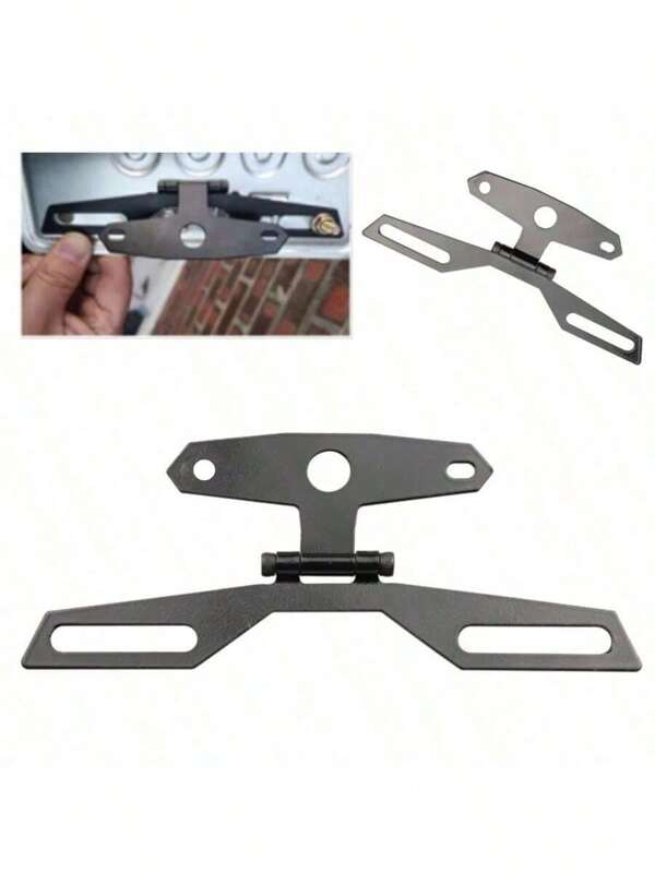 Folding License Plate Light Bracket Tail Rear Light Bracket Holder Replacement Parts Accessories For ATV Dirt Bike Motorcycle