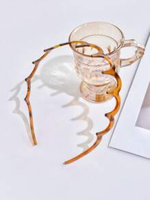 3 Stücke Stirnband mit gewellten Zähnen und Krone, modisches, druckfreies Stirnband für Männer und Frauen, nützlich zum Schminken, Gesichtswaschen und Haarstyling