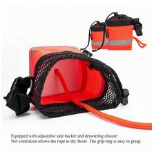 15m Kayak Throw Bag: 8MM Floating Rescue Rope With 1200lbs Tensile Strength - High Visibility Water Rescue Bag For Kayaking, Boating & Rafting - Yellow - View 4