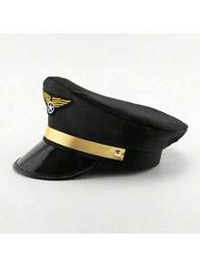 Costume Set: Pilot Hat, Goggles, Tie, Gloves, Suitable For Cosplay, Events, Parties, Ceremonies - Multicolor - View 8