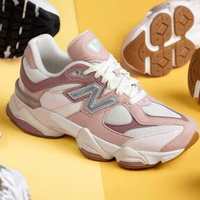 New Balance 9060 Rose Pink Wide GC9060FR GS & Women's Size New