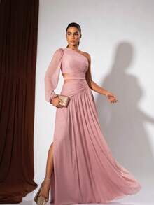 Bridesmaid Dresses - Rosé With Shine - View 5
