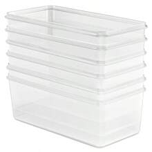 6 Pack 108oz 13.5cups Airtight Food Storage Containers FourWay  Lids Keeps Food Fresh Store Cereal Pasta Flour And More - 6 - View 4