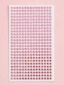 3D 逼真闪光玻璃水晶宝石装饰临时面部珠宝，DIY 时尚配饰，用于头发、眼睛、面部和身体装饰，适用于音乐节、派对、服装 - 彩色 - 查看 18