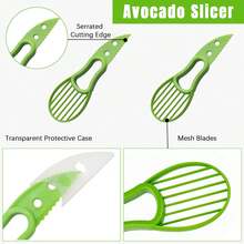 Multi Functional Avocado Knife, Fruit Pulp Separation, Avocado Separator, Avocado Corer, Slicer