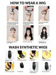 16 Inch Curly Wigs For Women Afro Kinky Curly Hair Wig About 280g/Piece Afro Synthetic Full Wigs Soft And Fluffy Like A Bomb Afro Kinky Curly Hair - Black-brown - Xem 8
