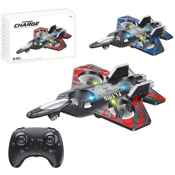 2025 New Arrival - 1 Set - Remote Control Plane - CZ01 Remote Control Foam Plane - Ultra Long Runtime - Drone - Hovering Flight - Fighter Plane - Altitude Hold - Flips - Stunt Toy Plane - One Key Return - One Key Hover - Birthday Gift - Christmas Gift - Halloween Gift - Perfect Gift - Present - Toy