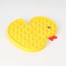 Gelbe Ente Blasen Angstlinderung Fidget Toy, Fingerspielzeug, beliebtes Blasen Stressabbau Spielzeug für Erwachsene und Kinder, Partyspiel Dekoration Geschenk für Weihnachten, Halloween, Entspannungsspielzeug, Urlaubsgeschenk geeignet für Jungen, Mädchen, Kinder und Erwachsene, spaßiges Drücken und modisches Spiel