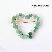 1pc Natural Crystal Hair Band Rose Quartz Hair Decoration Gem Girl Jewelry Healthy Amethyst Hairpin Daughter Gift - Hairpin - View 28