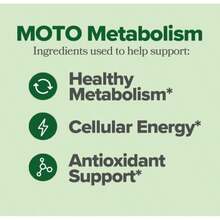 MOTO Metabolism Boosting Capsules - 60 Vegan Capsules With Green Tea Extract, Chromium Picolinate & B12 - Enhance Energy, Curb Cravings, Support Healthy Metabolism - 3 chiếc - Xem 4