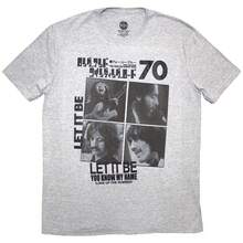 The Beatles | Official Band T-Shirt | 1970 - 48-Hour Fast Shipping!  - Grey - View 1