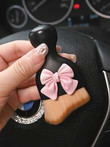 1 Pc Bow-Shaped Car Duster Brush - Multicolor - View 2