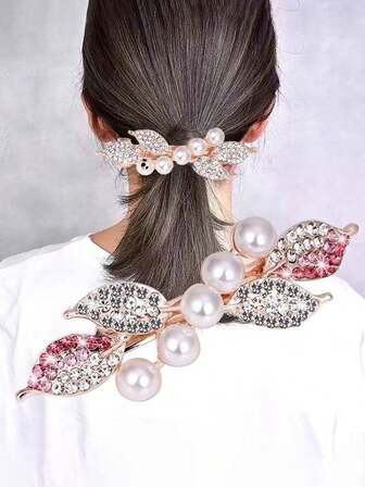 1pc/2pcs Rhinestone Hair Clips Faux Pearl Bow Gold Korean Style Hair Accessories - Suitable For Daily Life, Casual, Party, Commute, Vacation, Hair Styling. Best Gift For Birthday, Anniversary And All Festivals, Hair Accessories Hair Tools, Curly Hair Accessories Hair, Hair Accessory, Hair Accessories, Hair Accessories Fall,Travel, Hair Tools,Accessories Women, Hair Stuff,Fall,Hair Accessories, Travel,Hair Accessories Women,Hair Accessory Women,Hair Tools,Hair Stuff,Stuff,Beauty Accessories,Gifts,Travel,Gifts For Women,Hair Stuff,Stocking Stuffers,Stocking Stuffers,Stocking Fillers,Stocking Stuffers For Women,Stocking Fillers Women,Christmas Gifts,Gifts,Christmas Stocking Fillers,Gifts For Women,Gift,Christmas Gift,Stocking Stuffers For Adults,Stocking Fillers For Adult,Hair Stuff,Women's Accessories,Stocking Stuffer,Coming-Of-Age Hair Accessory,Christmas Hair Accessories,Gift Ideas For Women,Beauty Stocking Fillers,Christmas Gifts For Women