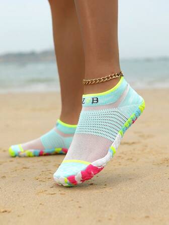 Waterschoenen voor koppels voor liefhebbers van blote voeten, zachte strandschoenen voor zwemmen en duiken, ademende, snel drogende sandalen voor buiten in de zomer, antislip waterschoenen voor vissen