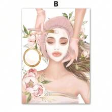 1pc Wall Arts Posters Optional Frame Modern Quotes Education Letter Color Shape Bohemian Children's Room Poster Nordic Wall Art Printing Canvas Painting Picture Baby Room Decoration, Frameless ,Wall Art With Frame