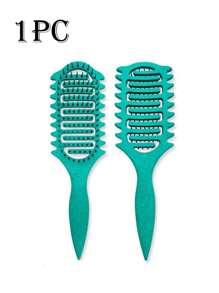 1 pièce Nouvelle brosse bouclante améliorée avec des poils et un design spécial, brosse bouclante spécialement conçue pour les cheveux bouclés, pour façonner et coiffer les boucles pour hommes et femmes, réduisant les tiraillements et la séparation des boucles. Brosses à cheveux, peignes, outils capillaires, produits et accessoires capillaires pour les essentiels de voyage de salon de coiffure, de retour à l'école, de vacances, accessoires capillaires pour femmes