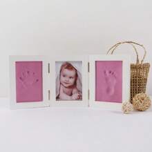 Handprint Casting Kit For Newborn Baby, Soft Clay Inkpad For Kids, Infant Shower Keepsakes, DIY Imprint Gift
